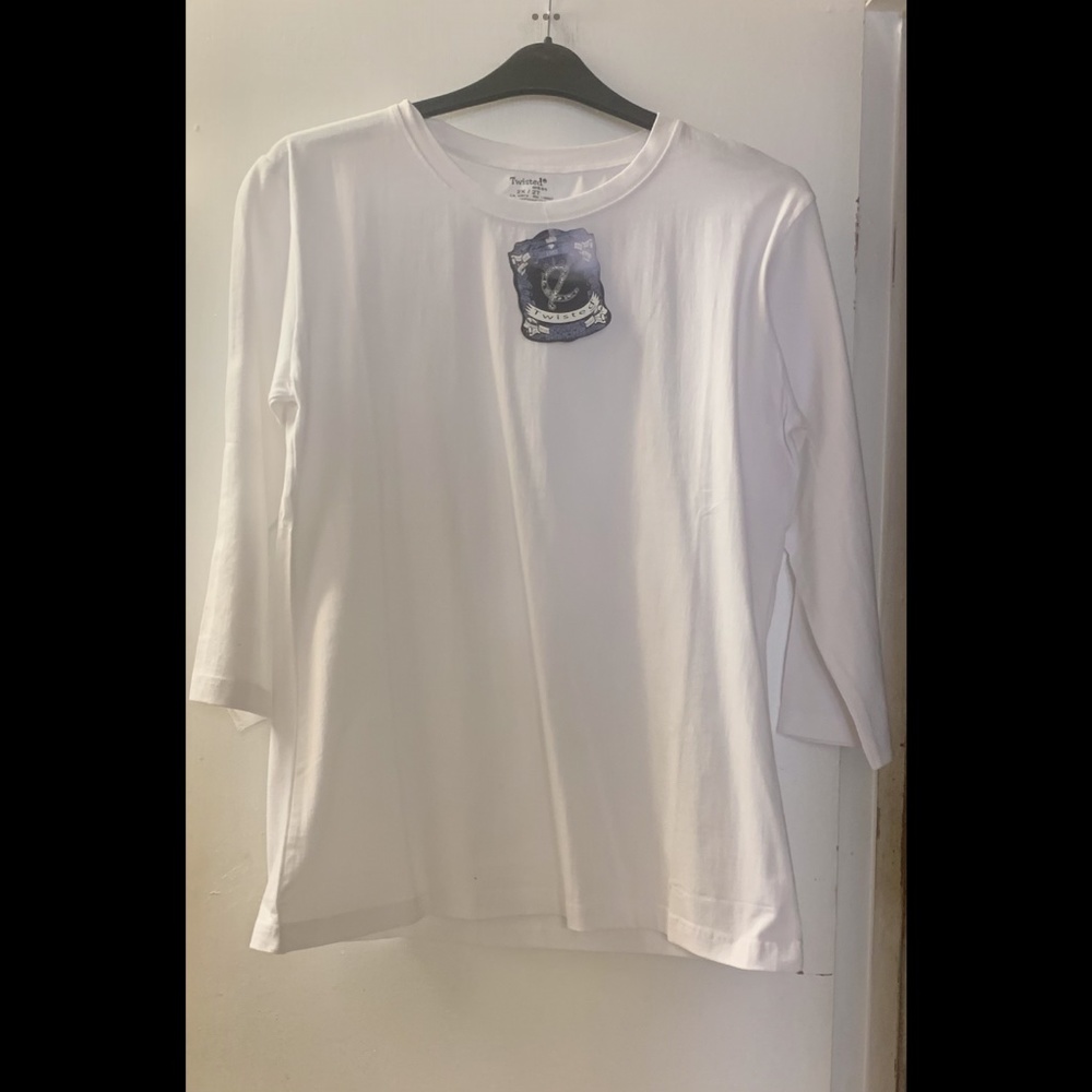 Full Figure Crewneck Long Sleeve T-Shirt